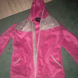 Fuzzy winter NORTHFACE JACKET